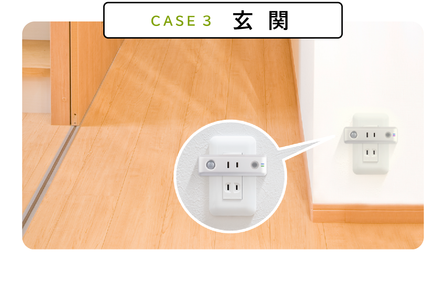 CASE3 玄関